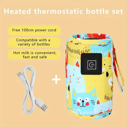 USB Milk Water Warmer | Portable Baby Bottle Heater