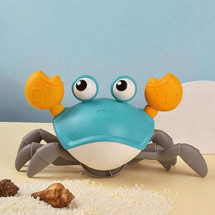 Rechargeable Musical Crawling Crab Toy: Fun Interactive Toy with Lights for Infants