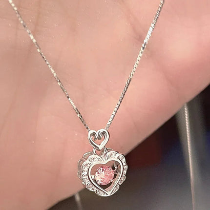 Maxbell Heart Pendant Necklace for Women - Elegance Elevate Your Style.