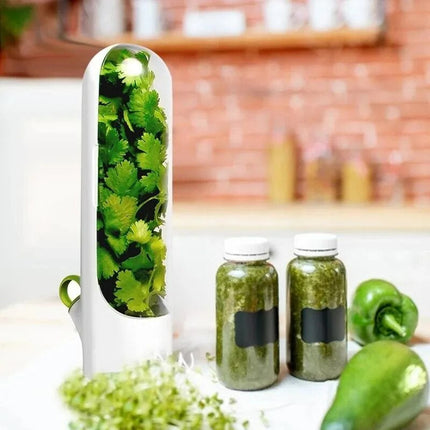 Herb Storage Container for Kitchen and Home: Capsule Storage for Mint, Parsley