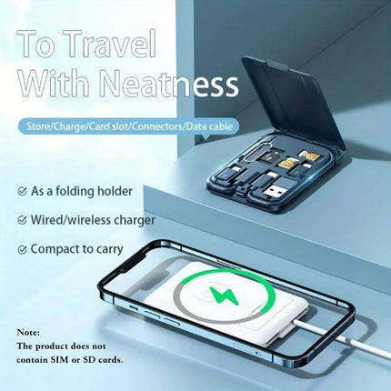 9 in 1 Ultimate Wireless Charger for iPhone & Samsung: Urban Survival Must-Have
