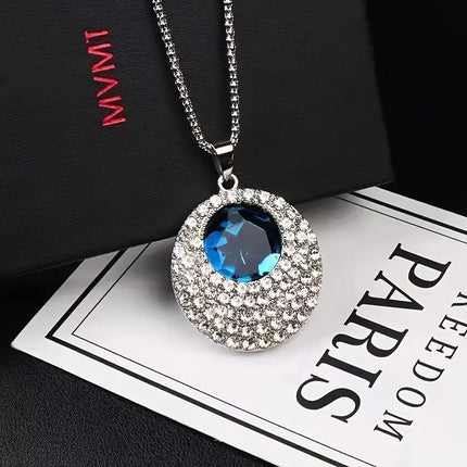 Maxbell Elegant Crystal Round Chain - Sparkle Your Way to Elegance