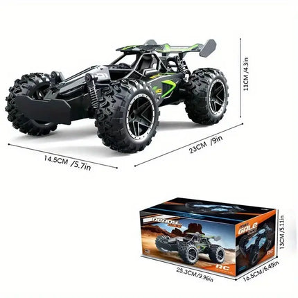 High-Speed Off-Road RC Car: Electric Toy Truck 1:18 Scale 2.4Ghz