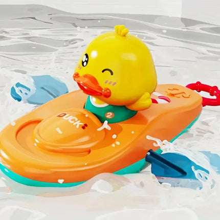 Duck Bath Toy For Newborn and Toddlers: Fun Water Play Bath Toys