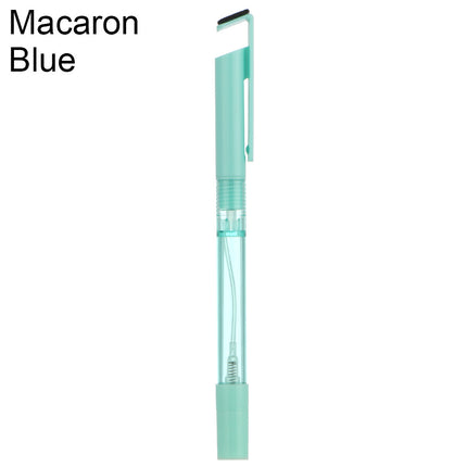 4-in-1 Multifunctional Black Ink Gel Pen For Home, School and Office - Macaron Blue