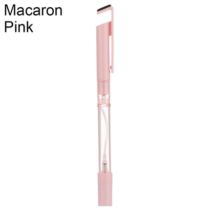 4-in-1 Multifunctional Black Ink Gel Pen For Home, School and Office - Macaron Pink