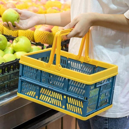 Multipurpose Foldable Storage Basket for Fruits, Vegetables